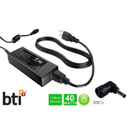 Battery Technology Replacement PowerAdapter Hp Mini 110-1000 Series Specs 19V, 2.1A, 40W AC-1940123